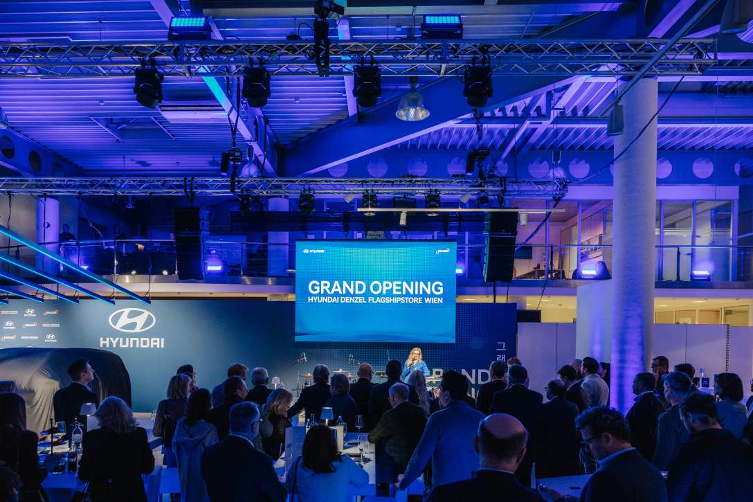 Grand Opening: Hyundai DENZEL Flagship Store in Erdberg