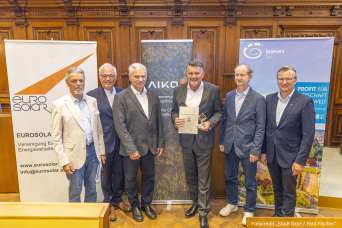 Wolfgang Denzel Auto AG mit dem österreichischen Solarpreis 2026 ausgezeichnet Foto